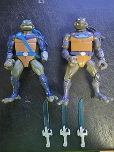 Tmnt Turtles Fast Forward Triple Strike Leonardo Donatello Lot 3 Katana Sword 06 - Bild 1 von 12