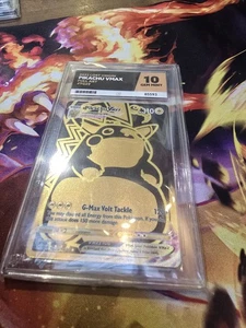 Ace 10 Pikachu VMAX Lost Origin TG29/TG30 Pokémon TCG - Picture 1 of 4