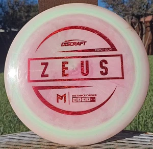 Discraft FIRST RUN ZEUS 12/5/-1/3 OverStable DISC GOLF Distance Driver - Picture 1 of 2
