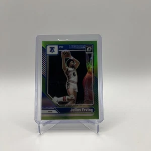 JULIUS ERVING 2024-25 DONRUSS OPTIC LIME GREEN PRIZM SP #/149 #232 - Picture 1 of 2