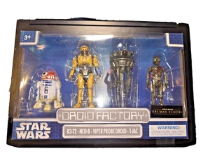 Star Wars Droid Factory Action Figure Set R3-T2 NED-B Viper Probe 1-JAC New - Picture 1 of 4