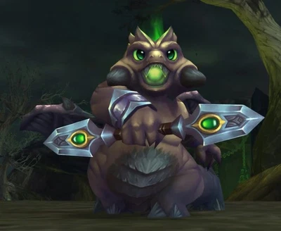 World of Warcraft Lil Ashlee Pet Little Hellga Pet Blizzard Promotion Wow