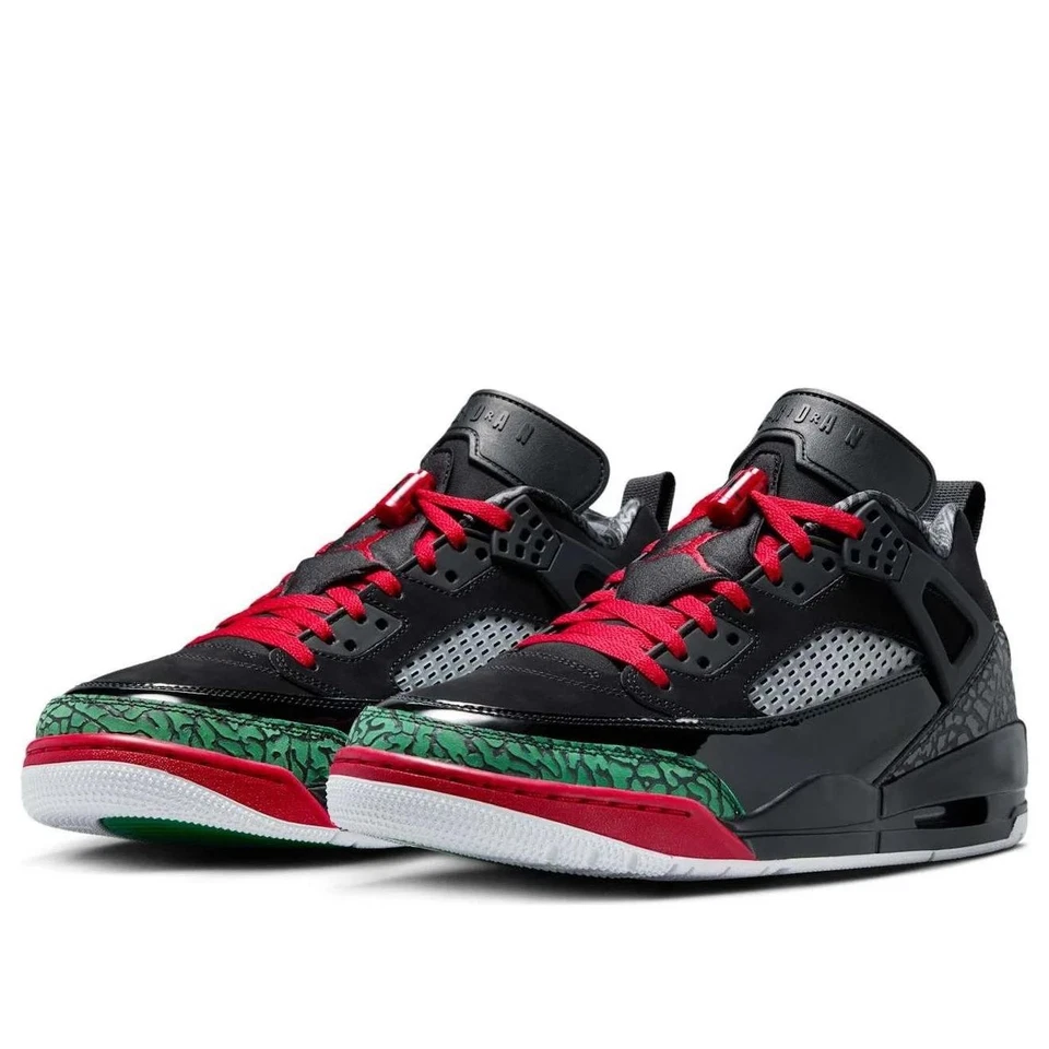 Jordan Spizike низкий черный классический зеленый белый университетский красный - Изображение 1 из 4