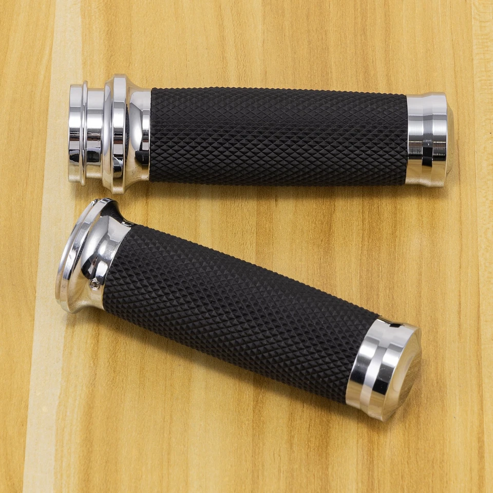 Empuñadura de manillar 2x 1" para Harley Touring Electra Glide Ultra Classic FLHTCU Foto 1 de 4