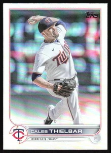 2022 Topps Update Caleb Thielbar #US191 RAINBOW FOIL PARALLEL Minnesota Twins - Picture 1 of 2