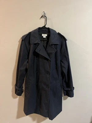 Chaqueta gabardina Brooks Brothers 346 para mujer talla 12 gris Foto 1 de 4