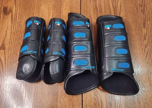 Premiere Equine PEI, XC Botas Frontales Traseras Negro, Mediano Cross Country Eventos - Imagen 1 de 15