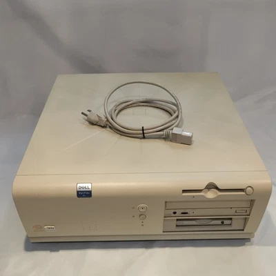 Vintage Dell Optiplex Gs DCM Intel Pentium Desktop Computer  - Image 1 of 4