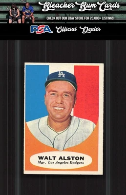 Walt Alston 1961 Topps 136 Foto 1 de 2
