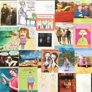 Lot of 20 ADULT HUMOR CARDS 13 Birthday 4 Friendship TOY + RPG Avanti $60 Retail - Picture 1 of 6