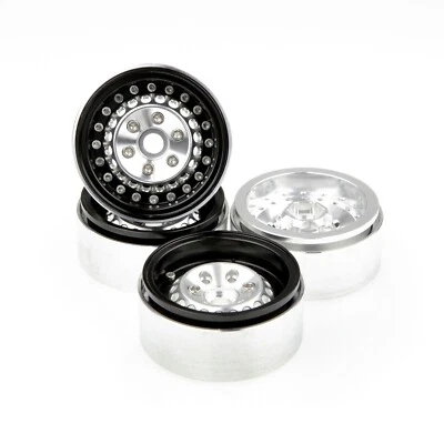 GDS Racing Four 1.9" Alloy Beadlock Wheel Rim Wide 1" for RC Model #118 - Image 1 of 4