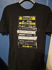 Toby Mac Hits Deep Tour Concert T-Shirt L RARE - Picture 1 of 4