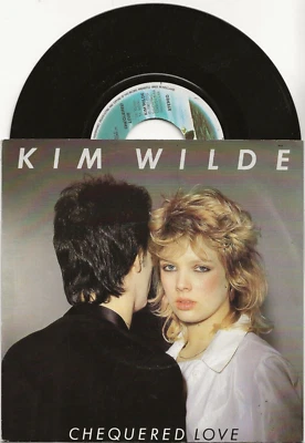 KIM WILDE CHEQUERED LOVE ORIGINAL SINGLE FROM NETHERLANDS, MINT - Image 1 of 2