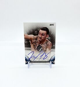 Max Holloway 2018 Topps UFC Knockout Autograph 045/149 Base On Card Auto Blessed