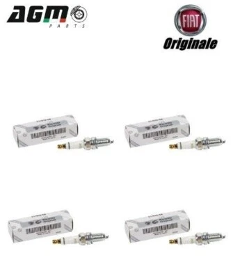 4 CANDELE ORIGINALI 55232360 NGK ZKR7AI-8 FIAT 500 PANDA 1,2 LPG - PUNTO 1,4 GPL - Imagen 1 de 4