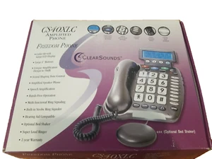 ClearSounds CS40XLC is an amplified corded telephone - Picture 1 of 4