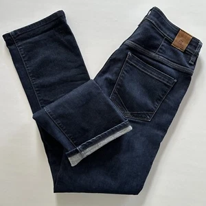 Raleigh Denim Straight Jeans Mens 29 Blue White Oak Cone Selvedge Denim - Picture 1 of 13