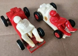2 Vintage Eldon Go Kart Raceway Toy Slot Car LOT - Picture 1 of 14