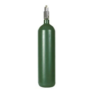 Reconditioned 14 Cu Ft Medical D Steel Oxygen Cylinder CGA870 DOT 3AA Stamped - Picture 1 of 3