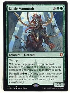 Battle Mammoth NM/M* Commander Baldur's Gate Commander ENGLISH 818 -UnltdCards - Picture 1 of 2