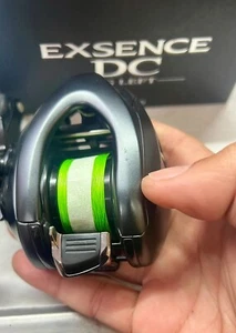 USED SHIMANO 17 EXSENCE DC XG 7.8:1 Left Hand Fishing Reel - Picture 1 of 5