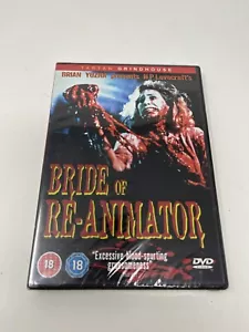 Bride of Re-Animator Movie Film Tartan Grindhouse DVD Cert 18 New Sealed - Picture 1 of 2