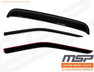 3pcs Out-Channel Visor Rain Guards Sunroof Combo For Dodge Grand Caravan 1996-07 - Picture 1 of 7