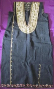 ANTIQUE 19C. LADIES WOMENS TRADITIONAL OUTFIT FOLK ART - Picture 1 of 10