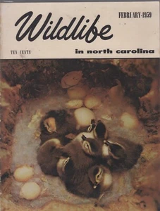 WILDLIFE IN NORTH CAROLINA MAGAZINE FEB 1959 - Picture 1 of 2