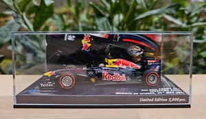 Sebastian Vettel Red Bull Racing RB7 Winner Monaco dal 2011 1:43 Minichamps - Foto 1 di 3