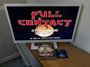 Amiga Team 17 Full Contact Vintage 1991 Game - Working -👽👾Retro Gift Idea👾👽 - Afbeelding 1 van 24