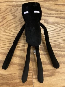 Minecraft Black Enderman Stuffed Plush 2014 Mojang Jazwares  10" - Picture 1 of 5