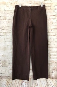 Talbots Stretch gerades Bein Chino Hose - dunkelbraun - Größe 6 US - Bild 1 von 4
