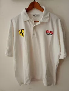Gerhard Berger, ORIGINAL Shirt der 1990er Jahre TEAM BOX FERRARI - CERRUTI - Bild 1 von 5