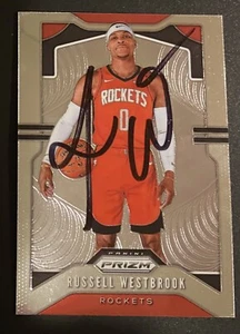 Russell Westbrook 2019 Panini Prizm Autograph Basketball Card Grade It! - Picture 1 of 4