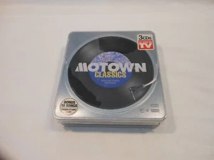 Various Artist MOTOWN CLASSICS 3 CD Tin Box Set, 2008 Madacy BRAND NEW, SEALED - Picture 1 of 5