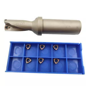 Taladro indexable WC-16-2D-C20 Φ16 mm WPD16-2D + WCMT030208FN ACZ330 inserto - Imagen 1 de 8