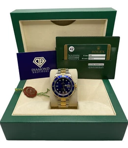 Rolex 16613 Submariner 2008 With Box And Papers. Engraved Rehaut. - Picture 1 of 6