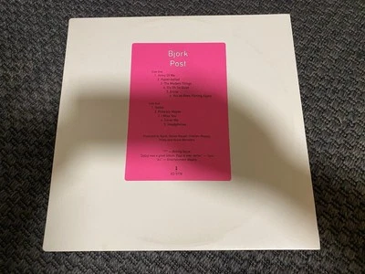 Björk ‎– LP promocional post 1995 EE. UU. tocado una vez para grabar vinilo raro como nuevo Foto 1 de 4
