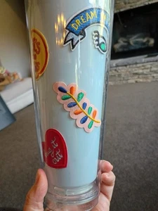 Starbucks 2016 Dream In Color Patches Venti Vaso Edición Limitada 24oz Zebra - Imagen 1 de 13