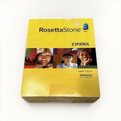 Rosetta Stone Spanish V. 3 Levels 1-3 With Headset Complete PC/Mac CD-ROM - Image 1 of 4