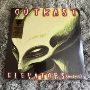 OUTKAST ELEVATORS 2016 RSD 10" GLOW IN THE DARK ALIEN GREEN VINYL NEW - Picture 1 of 2