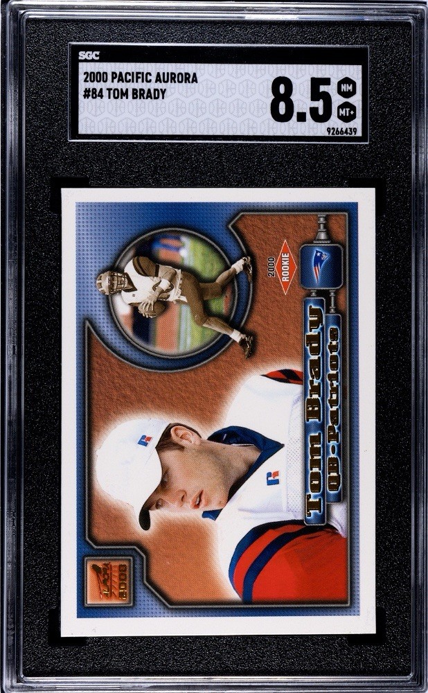 2000 pacific tom brady ルーキーカード　999枚限定 2000 pacific tom brady ルーキーカード999枚限定