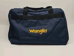 Wrangler Tractor Suppply Tote Bag Pro Duffle Case Western Cowboy Navy Blau - Bild 1 von 11