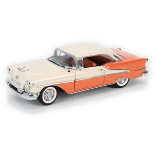 1:24 1955 Oldsmobile Holiday Coupe in Coral & Shell Beige, Lt Ed by Danbury Mint - Picture 1 of 22