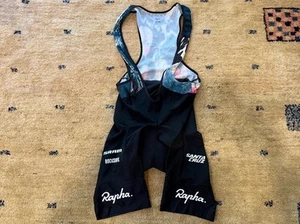 Rapha Pro Team Bib Shorts - Medium - Santa Cruz htSQD 2024 Official Team Issue - Picture 1 of 9