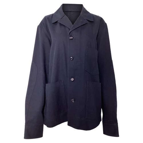 Giacca da lavoro Acne Studios Media in cotone donna blu taglia 52