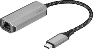 Insignia- USB-C to Ethernet Adapter - Black - Picture 1 of 4
