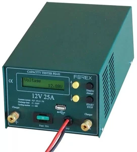 Forex Battery Tester 12/25 mit Software und Kabel 12V 0.3-25A - Bild 1 von 1