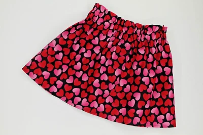 Falda San Valentín para Niña-Niño-Bebé 100% Algodón Hecha a Mano Foto 1 de 3